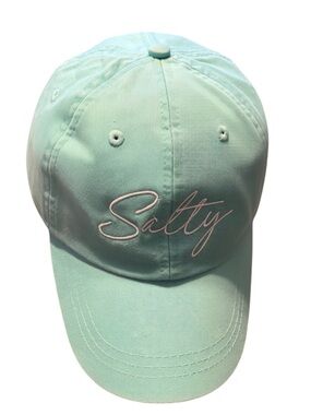 Adams Teal Women’s Mesh-Back Baseball Cap “Salty”